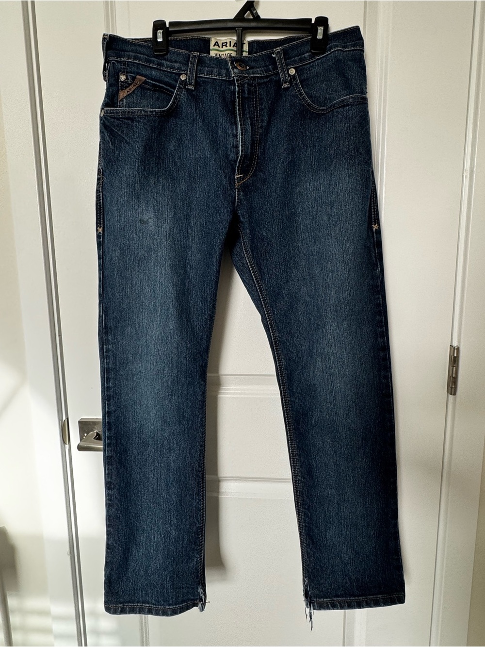 Ariat Men's Dark Indigo Straight-Leg Jeans